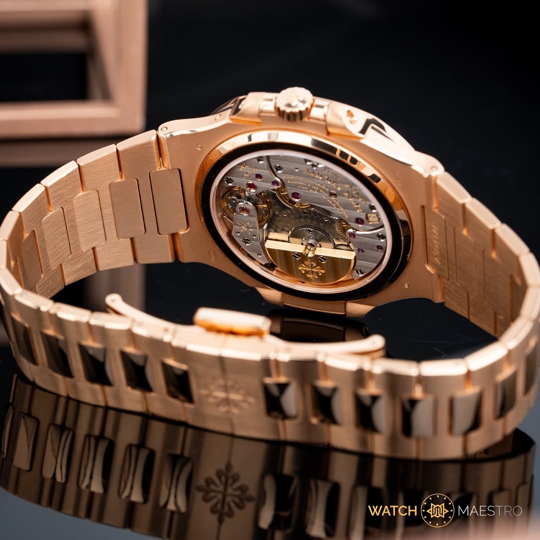Big Daddy of all Pha₮eks rose gold Moon Phase! the exclusive edition